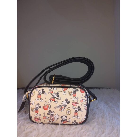 NWT Loungefly Disney Mickey Mouse Poses Crossbody Bag - Picture 2 of 2